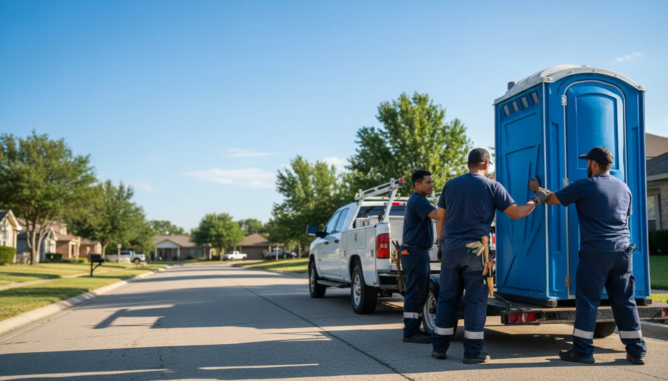 Portable Toilet Rental in Commerce, OK near me